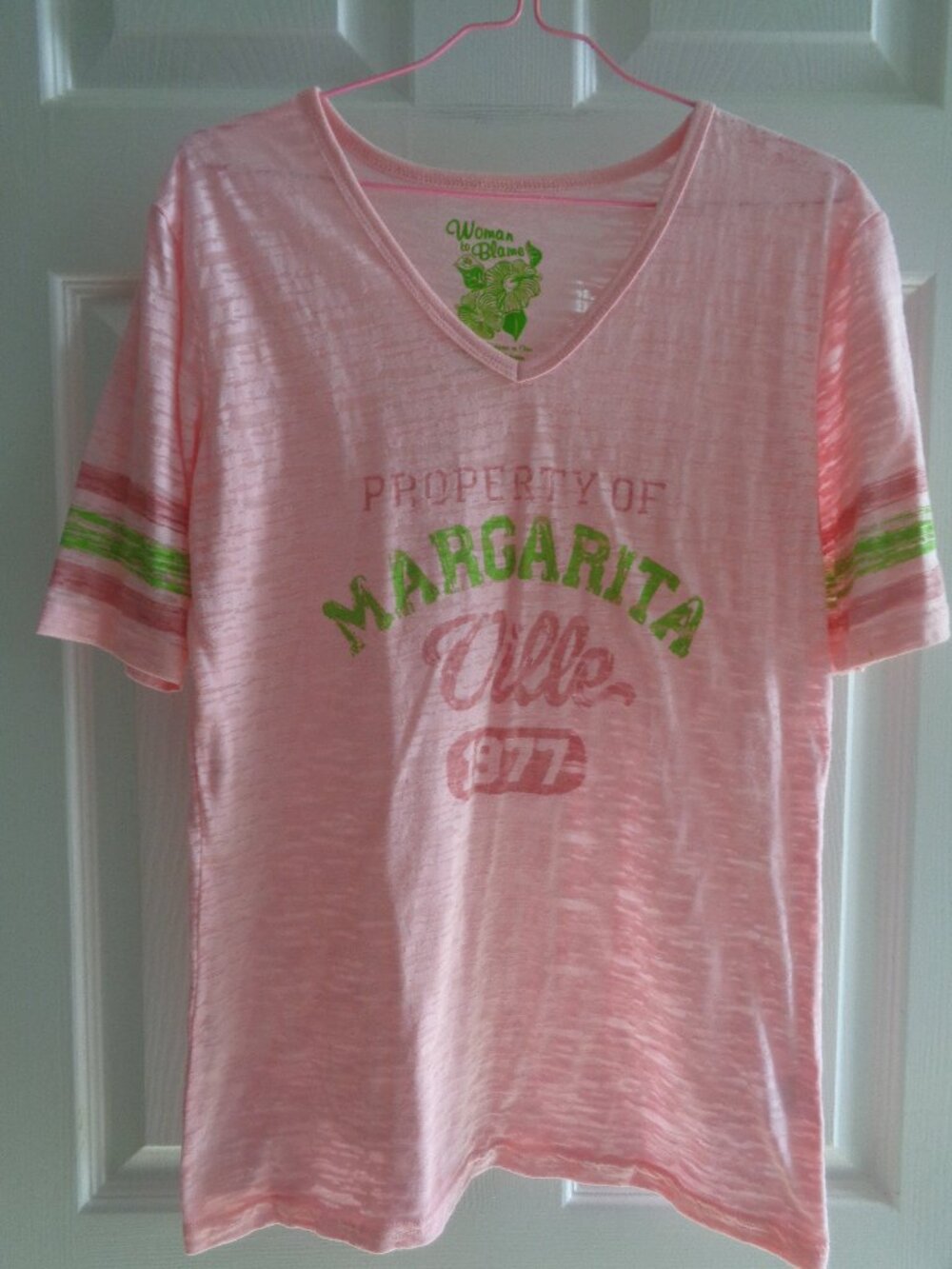 MARGARITIVILLE BURNOUT TEE - L